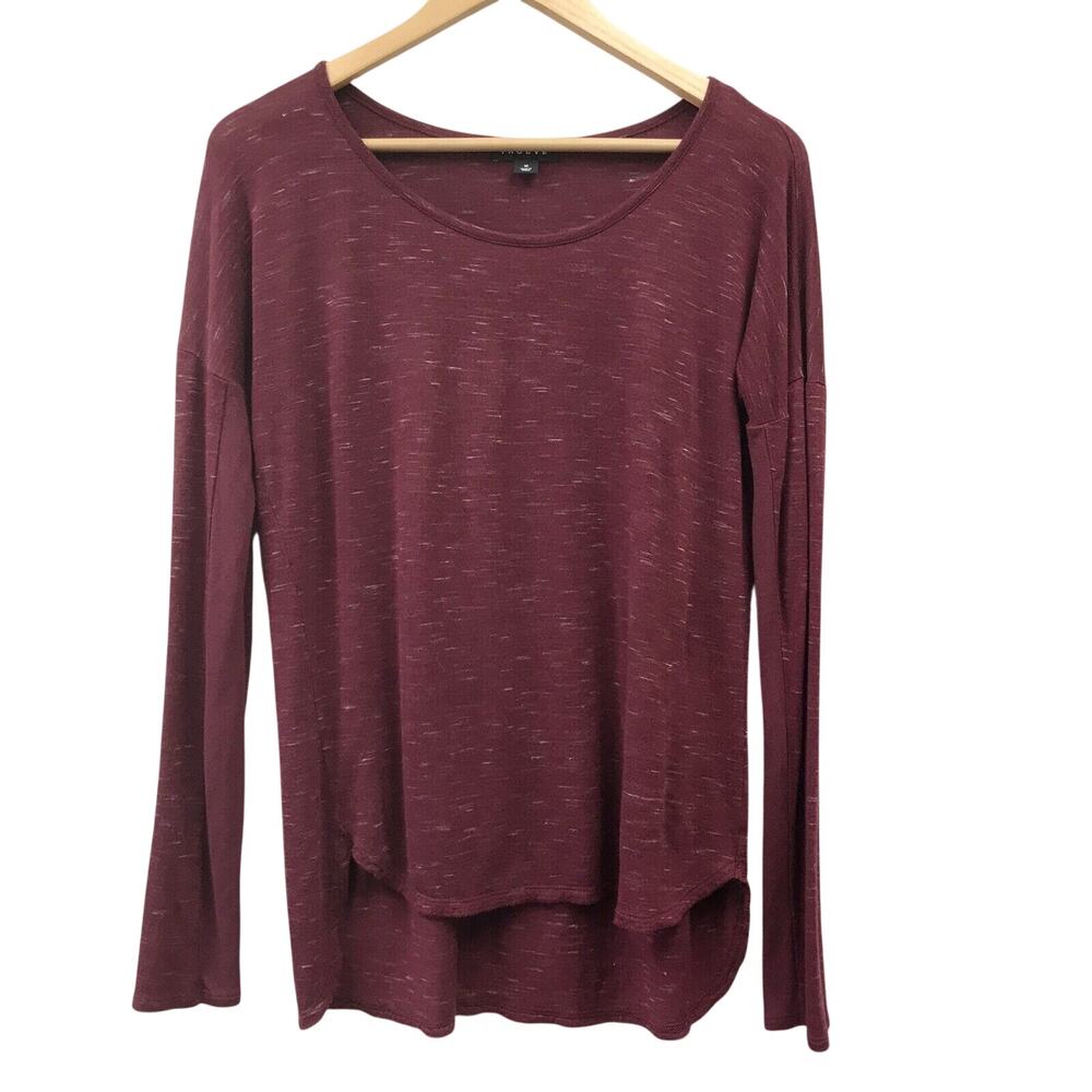 Trouve Top Womens Medium Red White